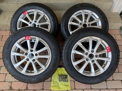 【20%offしました】スタッドレスタイヤホイール4本セット（引き取り年内）