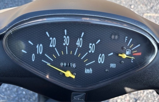 1105.　動画あり　ディオ　AF62 4スト　原付　バイク　50cc 車体　本体