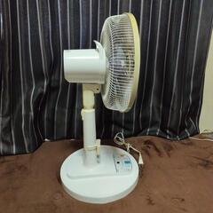 リモコン付き扇風機の画像