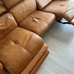 電動リクライニングソファの画像