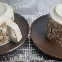 ■柳生　コーヒーカップ　ツイン■未使用の画像