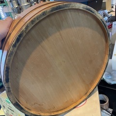 【引き取り限定】中古品　寿司桶　木製　寿司　桶の画像
