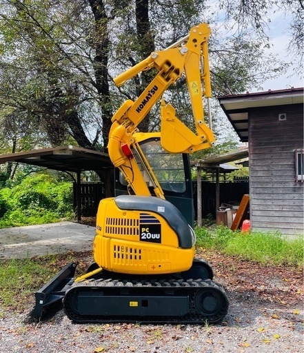 コマツ☆KOMATSU☆PC20UU-3☆1600時間☆2トンクラス☆倍速☆縦旋回☆