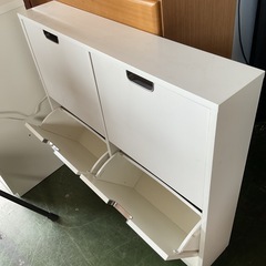 IKEA シューズボックス　玄関収納　小さめ　中古の画像