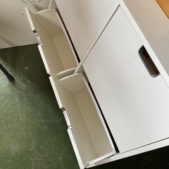IKEA シューズボックス　玄関収納　小さめ　中古の画像