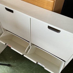 IKEA シューズボックス　玄関収納　小さめ　中古の画像