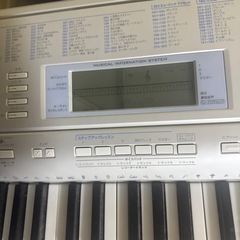 CASIO 電子キーボード　光ナビゲーション　LK-207の画像