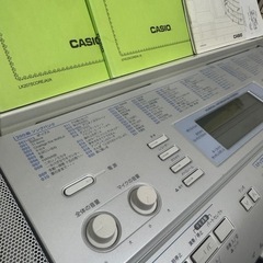 CASIO 電子キーボード　光ナビゲーション　LK-207の画像