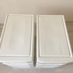 3段収納ケース　2個セットの画像