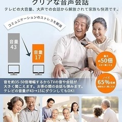 集音器　高齢者　両耳　敬老の日におすすめです。の画像