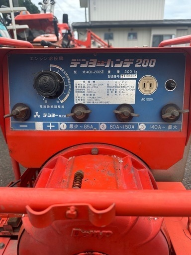 デイヨー発電機エンジン溶接機