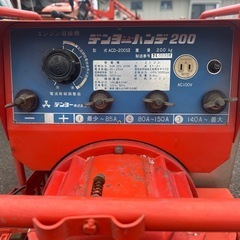 デイヨー発電機エンジン溶接機の画像