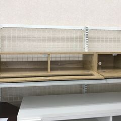 ★リユースのサカイ春日部店★KJ11662  テレビ台 ナチュラル H20×W122×D32 クリーニング済みの画像