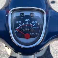 1110.　動画あり　ホンダ　スーパーカブ50 3速　低走行　原付　バイク　50cc 埼玉の画像