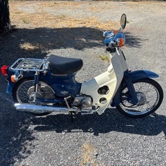 1110.　動画あり　ホンダ　スーパーカブ50 3速　低走行　原付　バイク　50cc 埼玉の画像