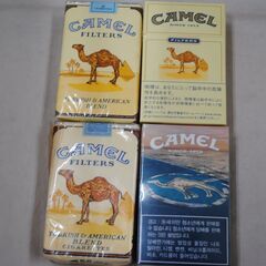 [1490J] CAMEL キャメル タバコ 空箱 プレミアムパッケージ 他4箱の画像