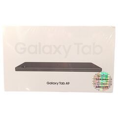 新品・未開封】Galaxy Tab A9 Wi-Fiモデル 128GB グラファイト ギャラクシー　紺　ネイビー　(SM-X110)の画像