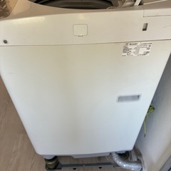 SHARP ES-GE60K-T 2010年製　6kg 穴なし洗濯槽の画像