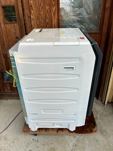 値下げ交渉可能！美品 2024年 SHARP シャープ ドラム式洗濯乾燥機 洗濯乾燥機 左開き ドラム式洗濯機 ドラム式 ES-G11
