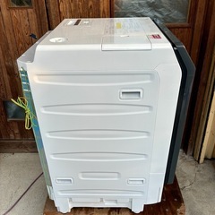 美品 2024年 SHARP シャープ ドラム式洗濯乾燥機 洗濯乾燥機 左開き ドラム式洗濯機 ドラム式 ES-G11B-SL 11kg タッチパネル の画像