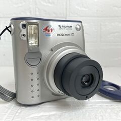 FUJIFILM 富士フイルム instax mini 10 インスタントカメラ チェキ ソフトケース 取説 10枚撮り4パック付き(期限切れ) 通電OK ☆ 札幌市 白石店 の画像
