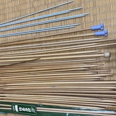 編み針　たくさんの画像
