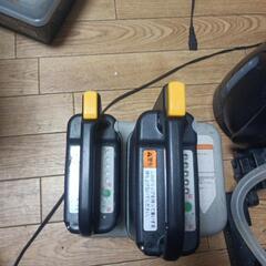 お話中ヤマハ電動車椅子車椅子にユニットを取り付けました。の画像