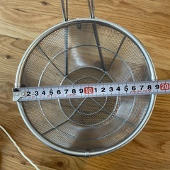 てぼ　湯切り　ラーメン湯切りざるの画像