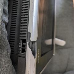 ジャンク品　SHARP AQUOS　2006年　結晶カラーテレビ　の画像