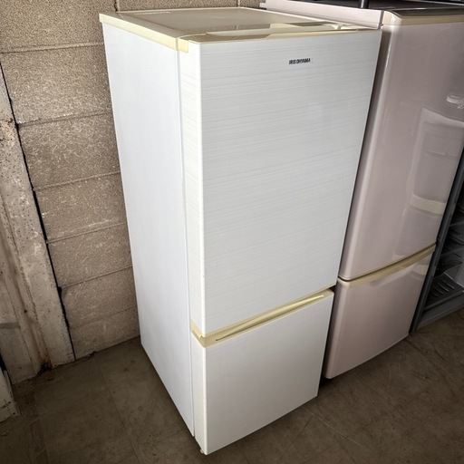 配達応談 2017年 アイリスオーヤマ  2ドア冷凍冷蔵庫 AF156-WE チェックOK