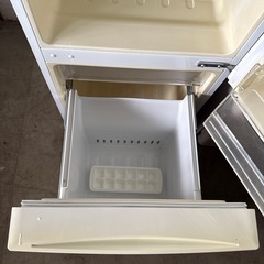 配達応談 2017年 アイリスオーヤマ  2ドア冷凍冷蔵庫 AF156-WE チェックOK の画像