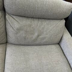 【リユ-スのサカイ広島石内店】ジモティ割！２Pソファ/クリ-ニング済み/HG-7105/広島市 家具　佐伯区 家具　南区 家具　西区 家具　東区 家具　中区 家具　安佐南区 家具　安佐北区 家具　安芸区 家具　府中町 家具　海田町 家具　熊野町 家具　坂町 家具　廿日市市 家具の画像