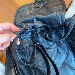 本革リュックサックの画像