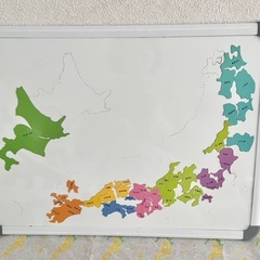 日本地図　パズル　マグネットの画像