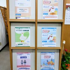 パンフレット棚（収納付）×２の画像