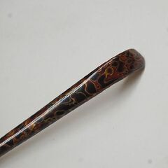 津軽塗 茶杓 全長18.5cm 本体のみ 煎茶道具 茶道具 茶しゃく 札幌市 清田区 平岡の画像