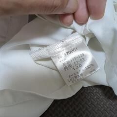 リボン付き　ブラウス　120の画像