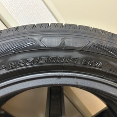 ハイエース　415コブラ　アルミホイール　バットラッカー SD-6　の画像