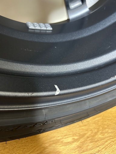ハイエース　415コブラ　アルミホイール　バットラッカー SD-6　