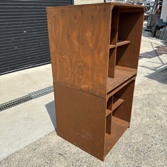 ご自由にお持ち帰り下さい。自作収納箱　収納ボックス　棚の画像