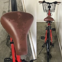 A-115△ v 岐阜発/ Voldy. Collection/ 自転車/ 27インチ/ ママチャリ/ 6段変速/ 走行確認/ サドル破れあり/ 現状品/ R7.9/5 △の画像