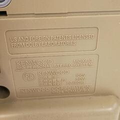 0908-050 KENWOOD　MDラジカセの画像