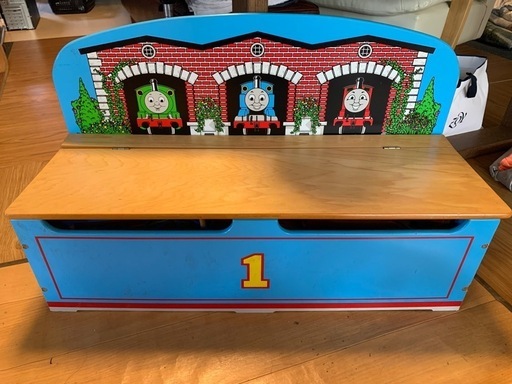 トーマス 木製 収納ケース 椅子 ベンチセット