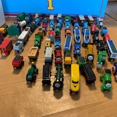 トーマス 木製 収納ケース 椅子 ベンチセットの画像