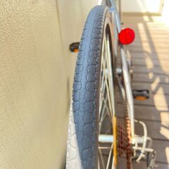 アサヒサイクルAsahi Cycle 27インチ クロスバイク ビズコード シマノ製6段変速  引取専用の画像