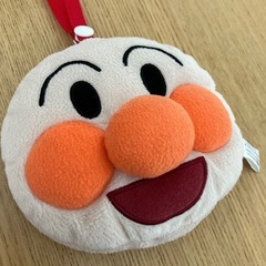 アンパンマン　フェイス型　ポケットティッシュカバー　ティッシュポーチの画像