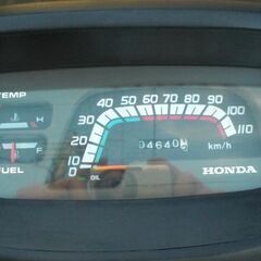 低走行4640km！ JF03 スペイシー125 ※未整備/現状/実働車の画像