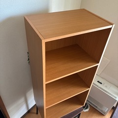 カラーボックス　３段の画像