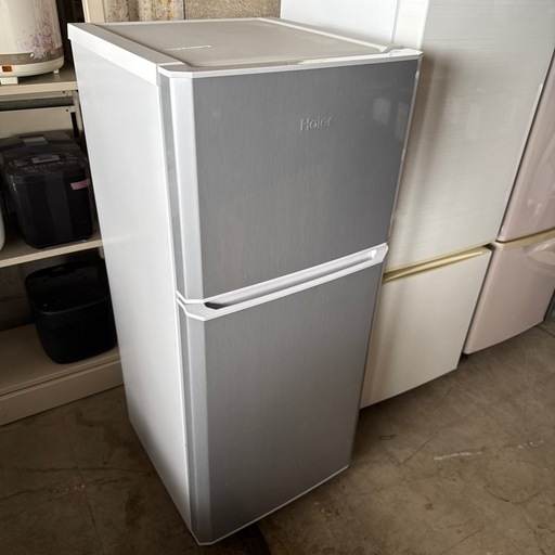 30日迄！★美品★Haier 121L 冷蔵庫【JR-N121A-W】 Haier 冷凍冷蔵庫 JR-N121A