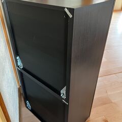 IKEA キッチンキャビネット（改造　美品）シェルフ、オフィスキャビネット、食器棚、書類棚、収納ケース、収納棚、収納ボックス、の画像